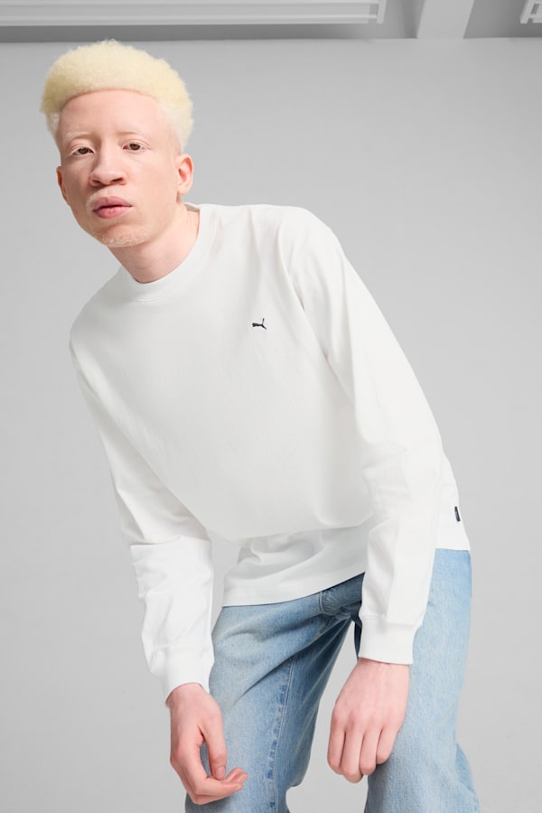 GRAPHICS "Cool Day" Long Sleeve Men, PUMA White, extralarge-GBR